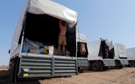 Russia allows Ukraine to inspect aid convoy 