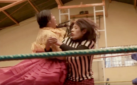 Fighting for respect: The wrestling cholita