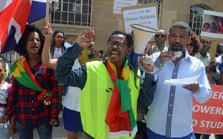 Protesters in Ethiopia reject authoritarian development model