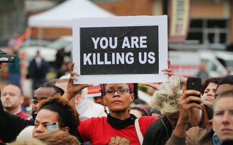 Thumbnail image for Activists demand comprehensive federal data on Americans killed by police