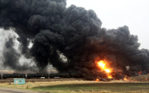 Heimdal North Dakota explosion
