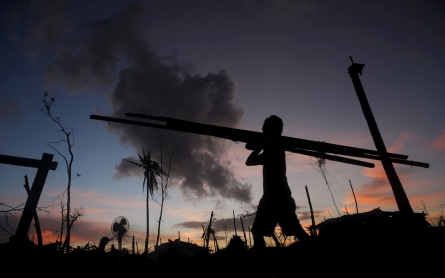 Weeks after typhoon, massive recovery takes shape in Philippines