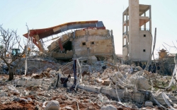 Deadly strikes on Syrian schools, hospitals denounced as ‘war crime’