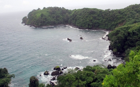 The nearly deserted San Jose Island was the site of U.S. chemical weapons testing during World War II.