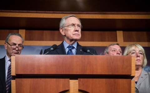 Government Shutdown Senate Takes Center Stage In Budget Debate