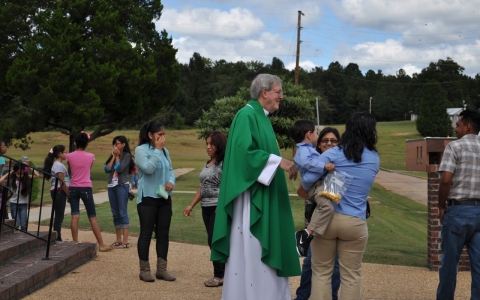 The Rev. Dennis Berry, a supporter of the right of undocumented immigrants to obtain marriage licenses.