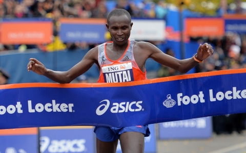 Thumbnail image for Kenyan man and woman win New York City Marathon