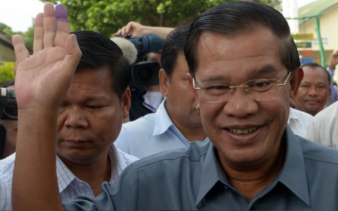 Thumbnail image for Cambodian opposition rejects Hun Sen election win