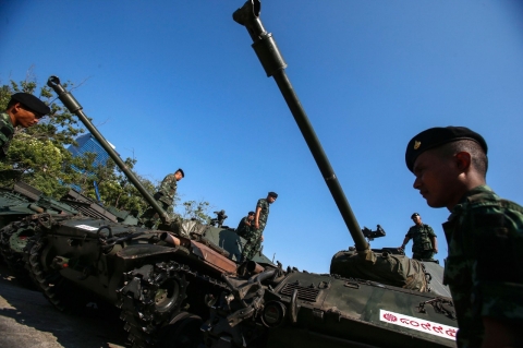 Thumbnail image for Tensions high as protesters prepare to shut down Bangkok