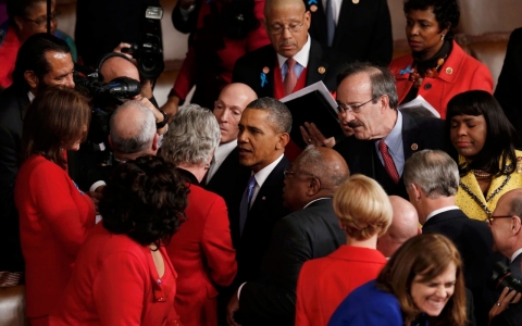 Thumbnail image for Women front and center in Obama's State of the Union address