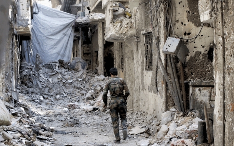 Thumbnail image for Report: Syrian government demolishes neighborhoods in quest for control