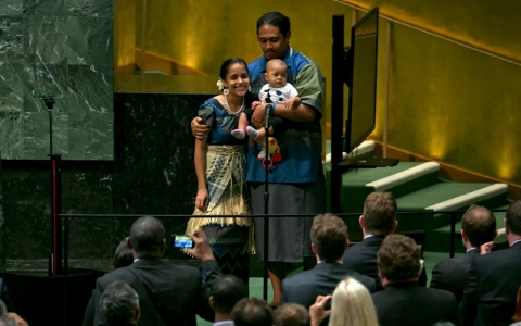 Thumbnail image for Pacific island nations lead by example at UN climate summit