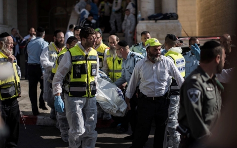 Thumbnail image for Jerusalem on edge as Israel vows ‘harsh response’ to synagogue attack