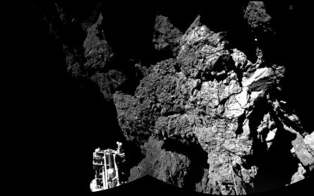 Rosetta's first results: Comets unlikely to have brought water to Earth