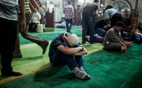 Thumbnail image for Smell of death lingers in Cairo mosque