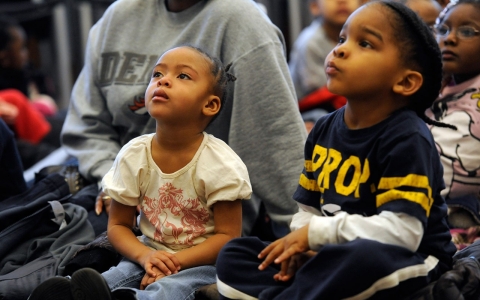 Thumbnail image for Report finds black and Latino children lagging