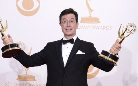 Thumbnail image for Stephen Colbert to replace David Letterman on 'Late Show'