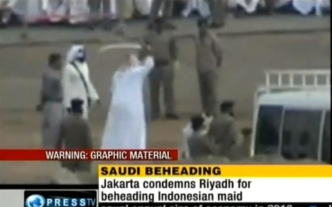 Saudi Arabia beheads Sri Lankan maid Rizana Nafeek on Jan. 9, 2013