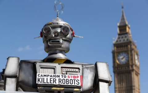 Thumbnail image for Killer robots could start new arms race, human rights groups say