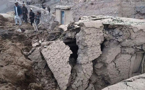 Afghanistan landslide