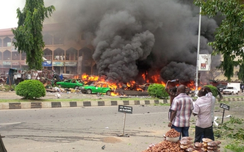 Thumbnail image for Deadly blast rips through Nigerian mall