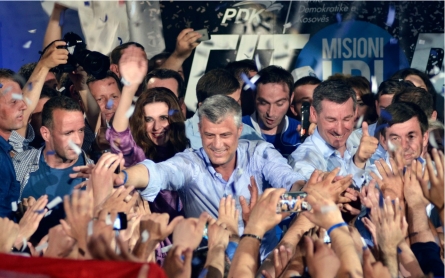 Kosovo's ruling party claims victory after vote