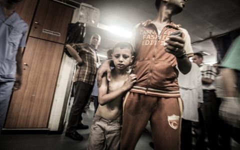 Thumbnail image for Gaza bombardment traumatizes children suffering from PTSD