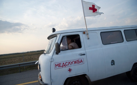 Thumbnail image for Ukraine accuses Russia of cynicism over convoy; death toll rises sharply