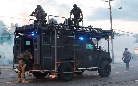 Thumbnail image for ‘Let’s put away the toys, boys’: Ferguson spotlights police militarization