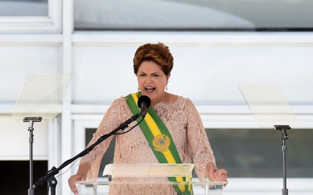 Brazil’s Rousseff sworn in for second term, pledges austerity