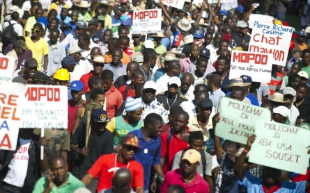 International leaders battle perception of bias in Haiti