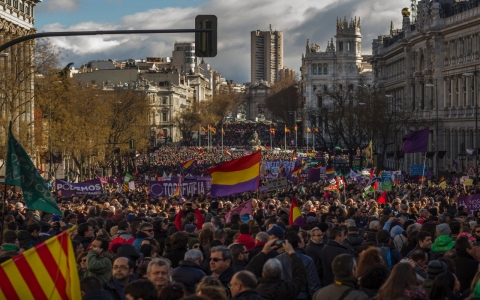 Thumbnail image for Huge Madrid march in support of anti-austerity party