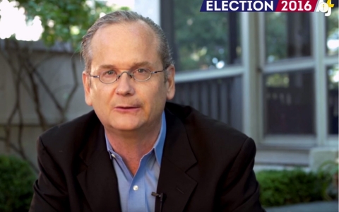 Thumbnail image for Lawrence Lessig on Bernie Sanders, campaign finance reform & more
