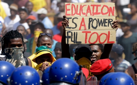 Thumbnail image for South Africa student protests reveal deep discontent with Zuma government