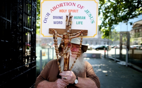 Abortion, Ireland, Eighth, protestors
