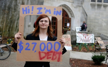 Students across US march over debt, free public college