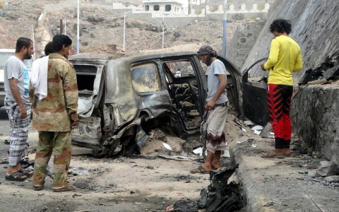 Thumbnail image for Yemen’s governor of Aden killed in car bombing claimed by ISIL