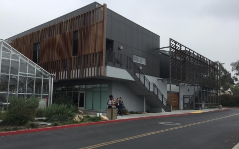 The Life Sciences Building at Irvine Valley College.