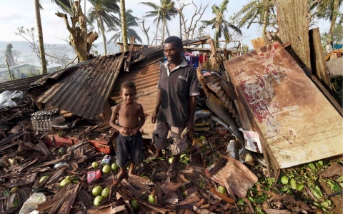 Thumbnail image for Vanuatu toll rises as cleanup begins 