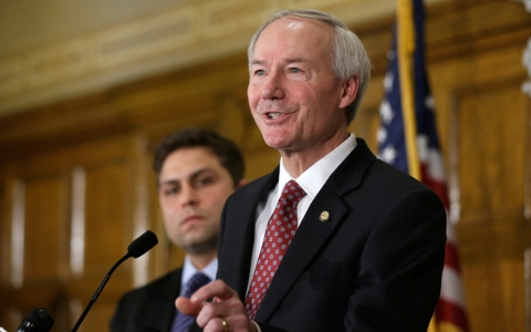 Thumbnail image for Arkansas governor urges changes to religious objection bill