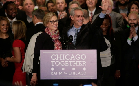 Thumbnail image for Chicago Mayor Rahm Emanuel wins second term in runoff victory