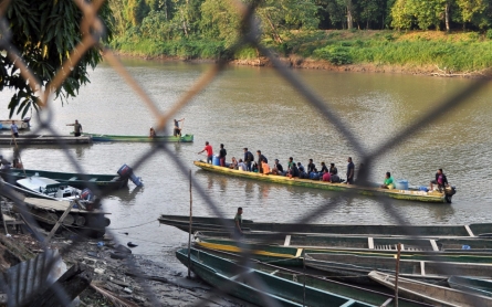 Crossing the Darién Gap: US-bound migrants marooned in Panama jungle