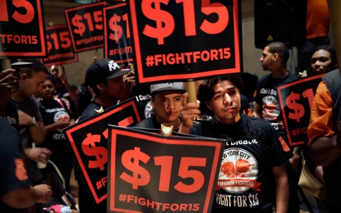 Thumbnail image for Fast-food workers bring fight to New York state wage board