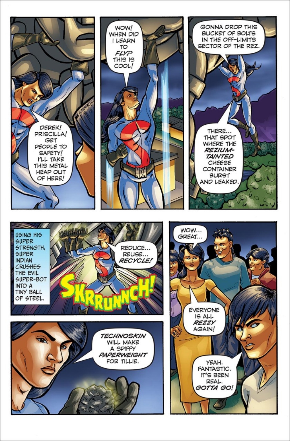 Arigon Starr, Super Indian, Native American comics