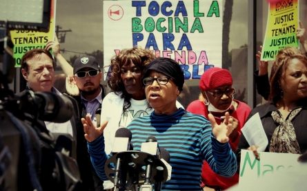 Black tenants say greed, discrimination at play in mass LA eviction 