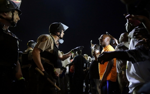 Thumbnail image for Protests and arrests rock Ferguson after state of emergency declared