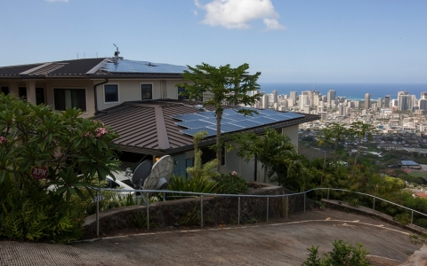 solar panels, hawaii