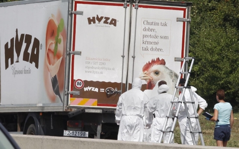 Thumbnail image for Refugee children, close to death, found in van in Austria