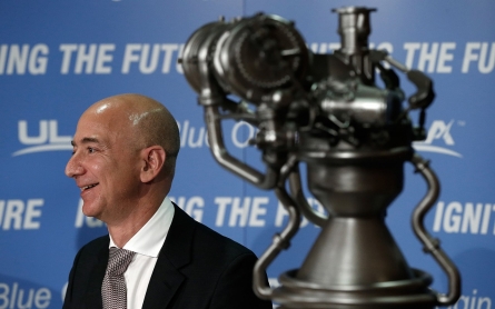 Jeff Bezos unveils rocket plant, launchpad near NASA spaceport in Florida