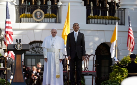 Thumbnail image for Pope Francis highlights climate change, immigration at White House